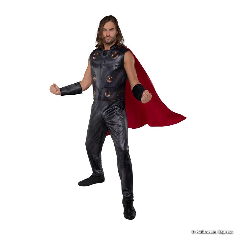 Men's Qualux Marvel Avengers: Doomsday&amp;#8482; Thor Jumpsuit Costume Image