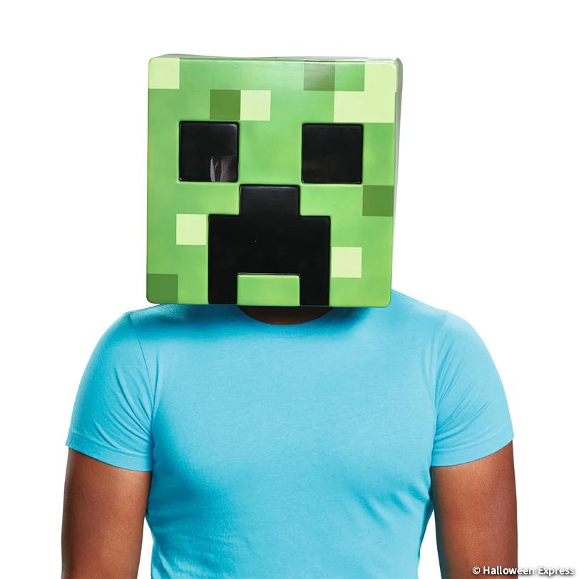 Adults Minecraft Creeper Mask - Discontinued