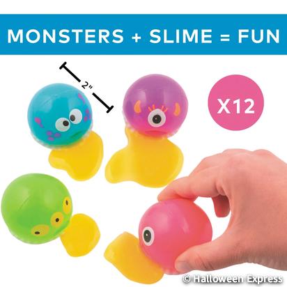 Bright Color Monster Slime Puking Vinyl Toys | Halloween Express