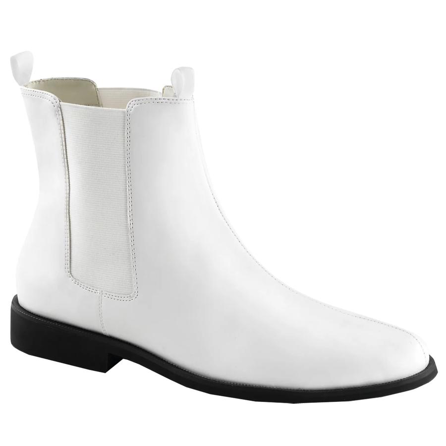 CoSTUME NATIONAL HOMME Chelsea Boots Size 8.5 Color White RARE! Costume National Men main image 4